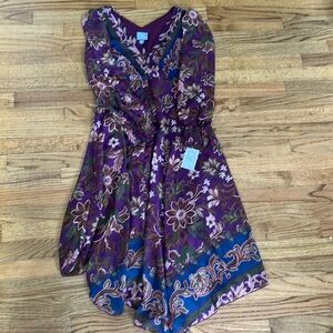 NWT purple floral dress